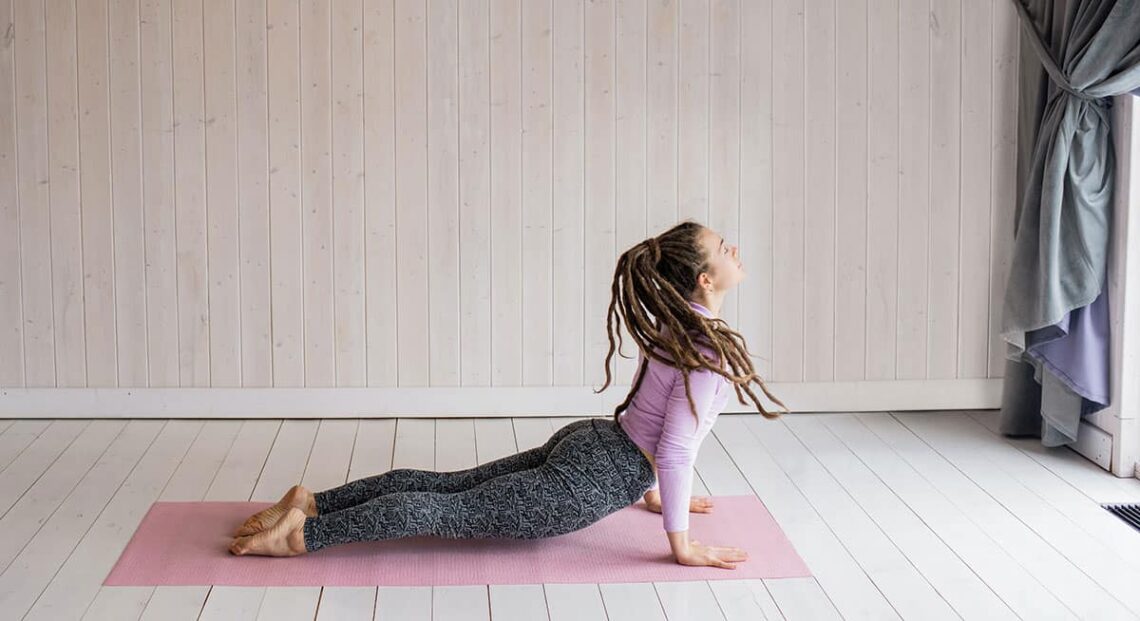 Cobra Pose Yoga Style