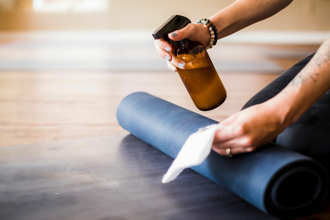 How To Clean Your Yoga Mat