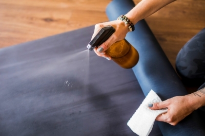 How To Clean Your Yoga Mat What To Use