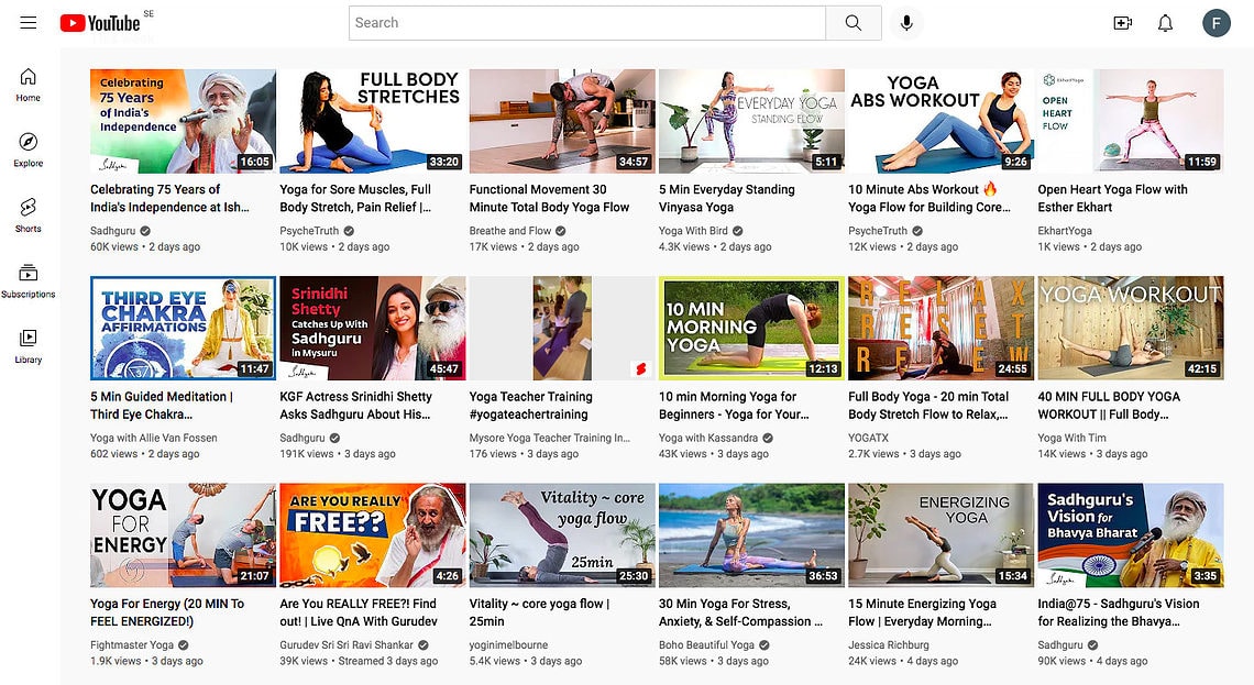 How To Stay Consistent With Practicing Yoga On Youtube Contents