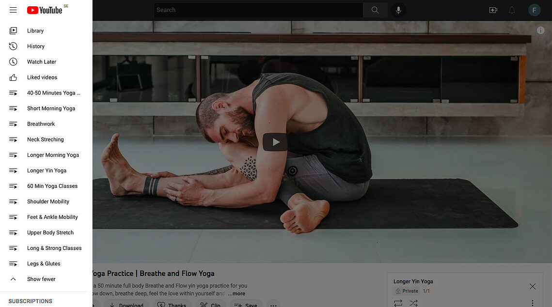 How To Stay Consistent With Practicing Yoga On Youtube Playlist Sample