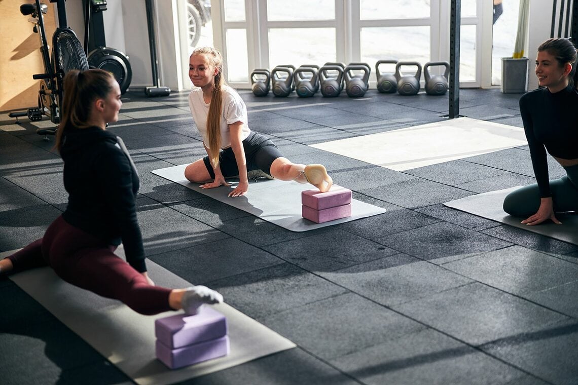 How To Use Yoga Blocks Added Challenge