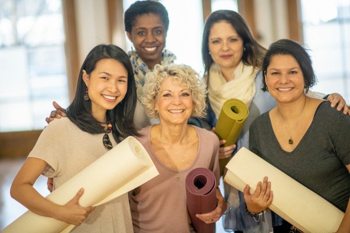 In Person Yoga Class With Peer