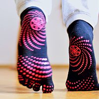 Testing A Pair Of Yoga Socks